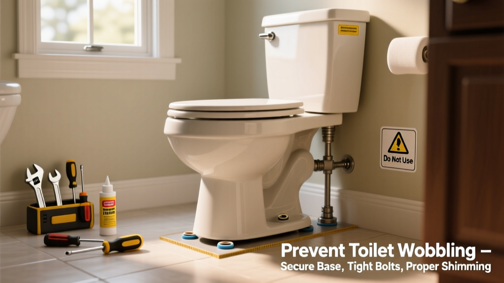 How to Prevent Toilet Wobbling in Your Bathroom