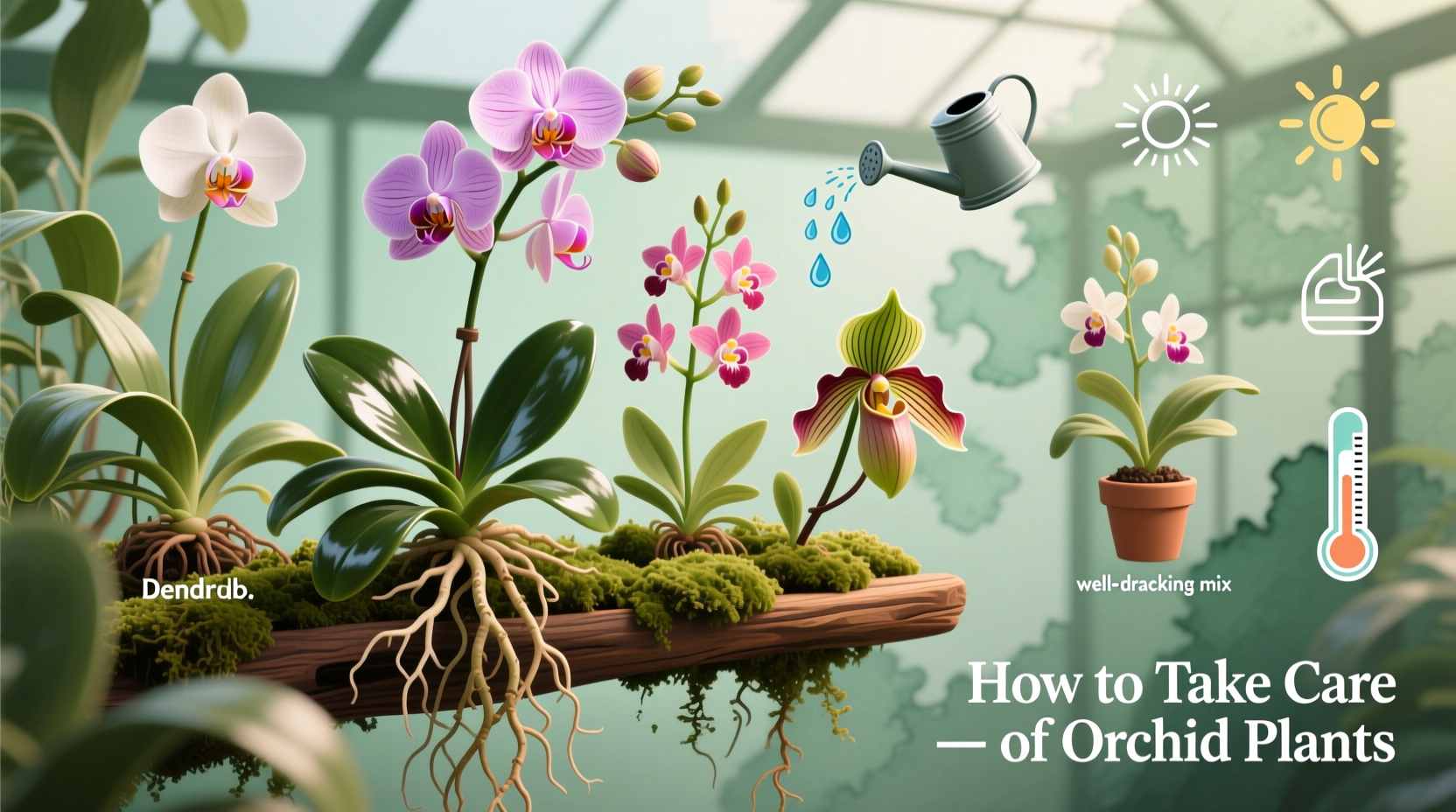 how to take care of orchid plants
