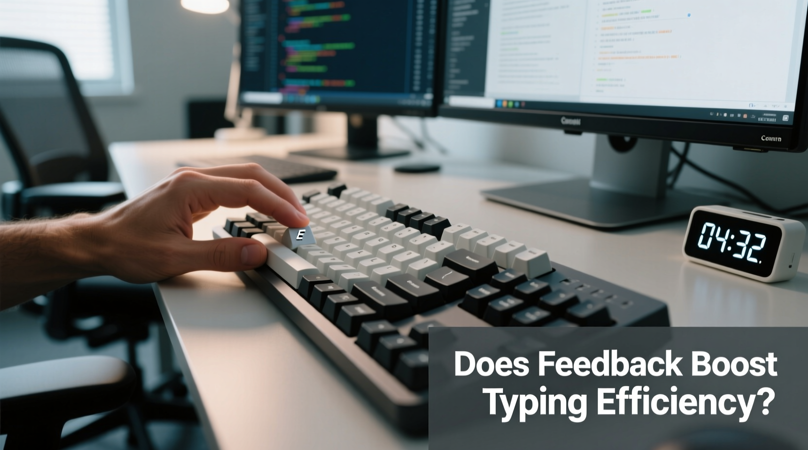 mechanical keyboard for typing jobs does feedback really increase efficiency