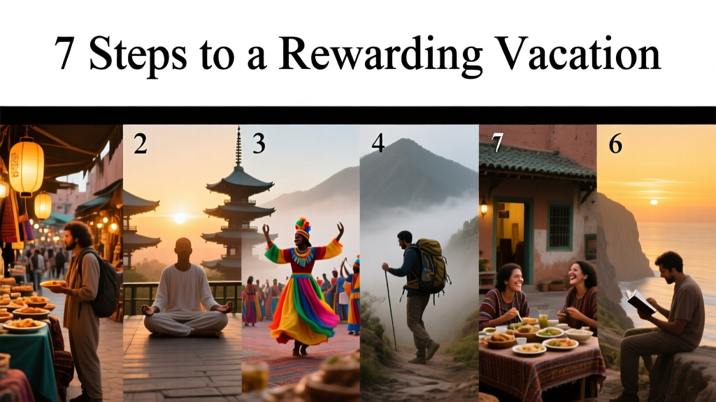 7 Steps to a Rewarding Vacation: Practical Strategies Backed by Research and Real Travel Experience