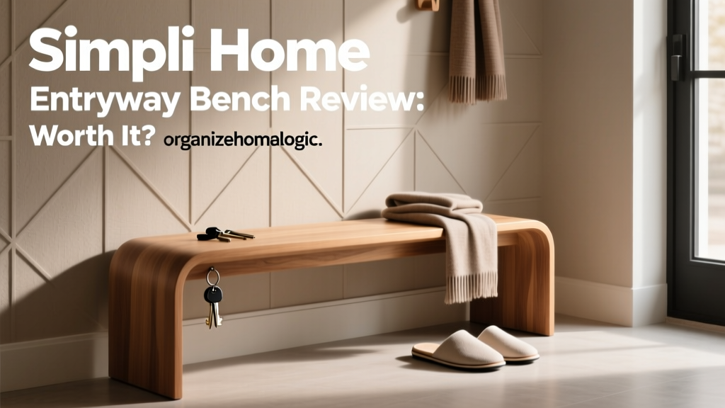 Simpli Home Entryway Bench Review: Worth It?