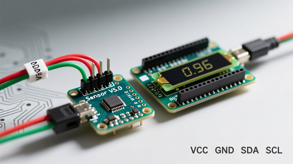 How to Connect OLED to Arduino Sensor Shield via I2C