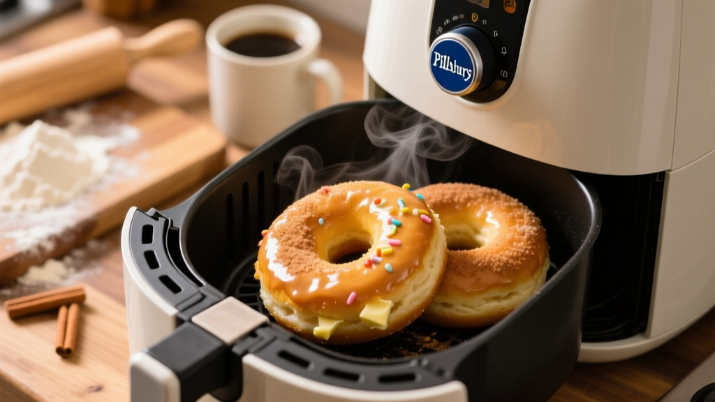 Air Fry Pillsbury Biscuit Donuts: Crispy, Cheap & Easy!