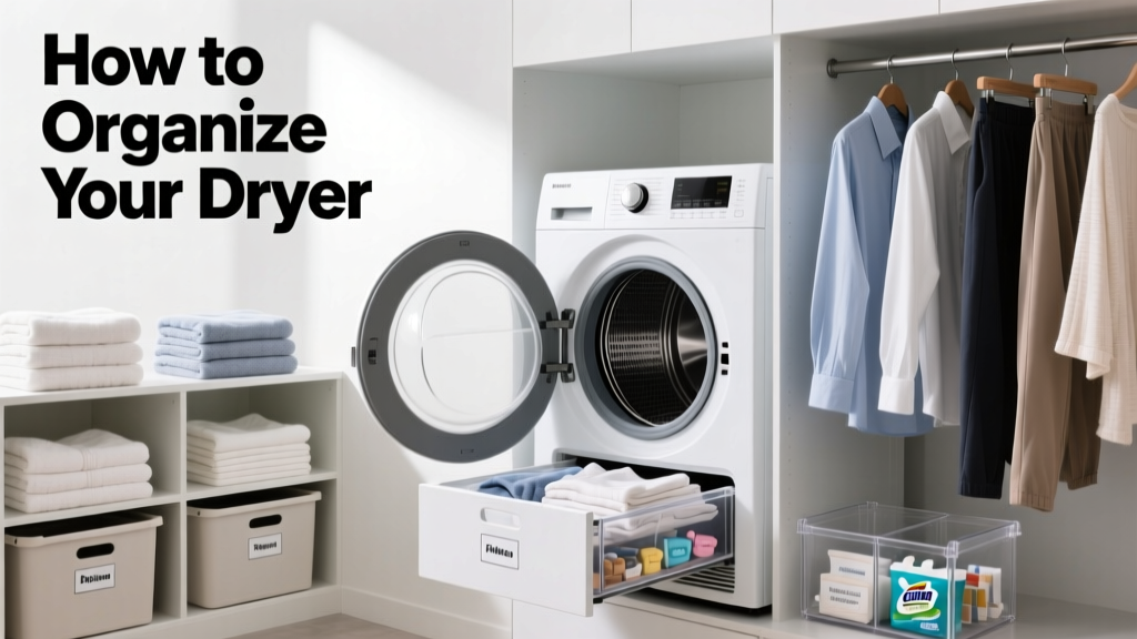 How To Organize Your Dryer: Practical, Space-Smart Strategies That Actually Work