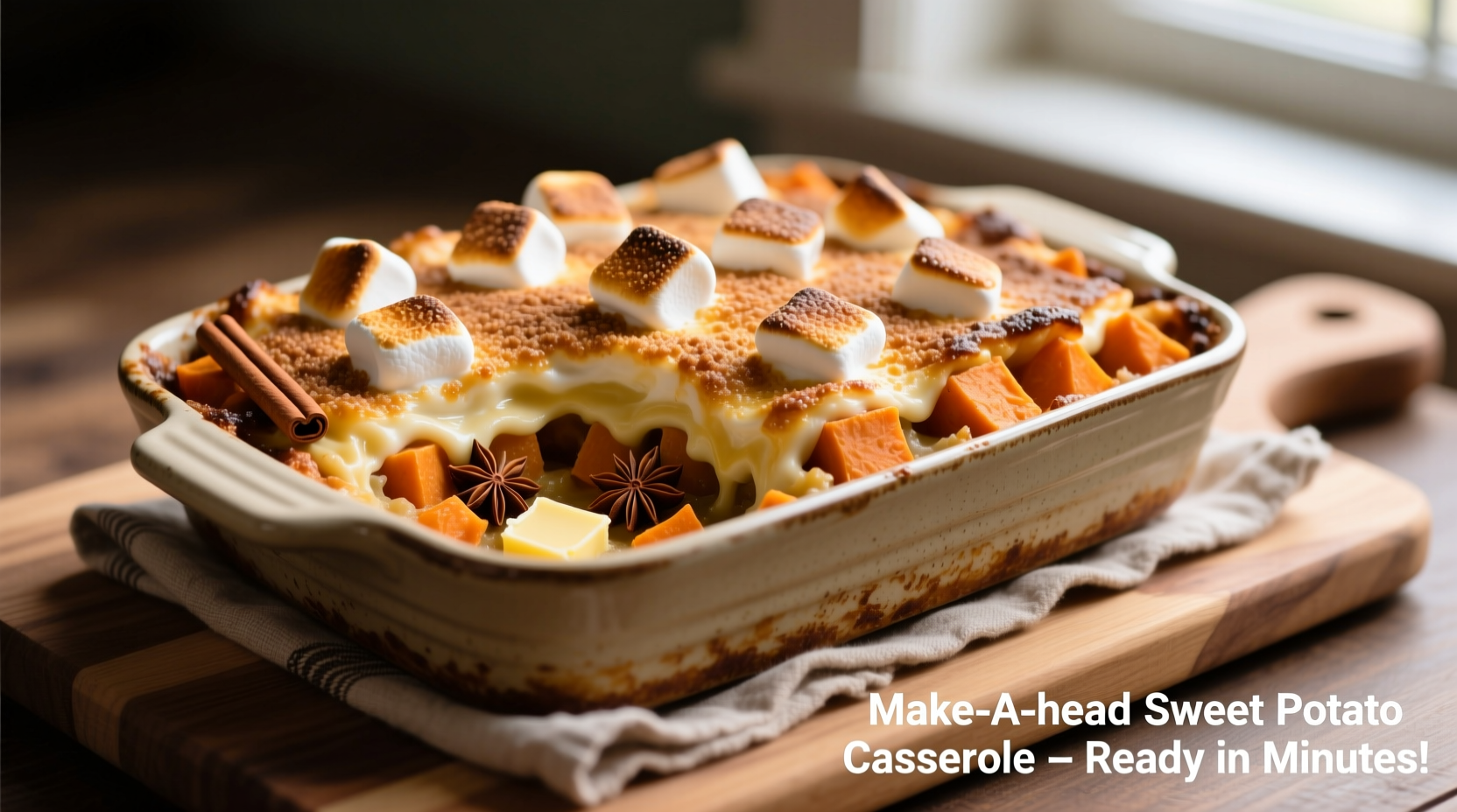 Make Ahead Sweet Potato Casserole: 3-Day Prep Guide