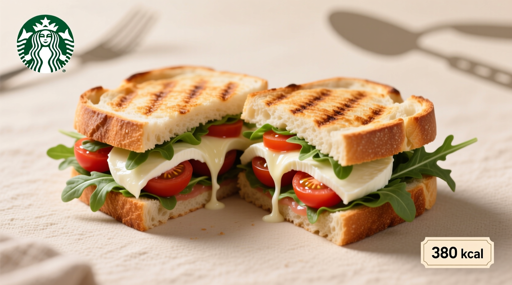Starbucks Tomato Mozzarella Panini: 310 Calories Explained