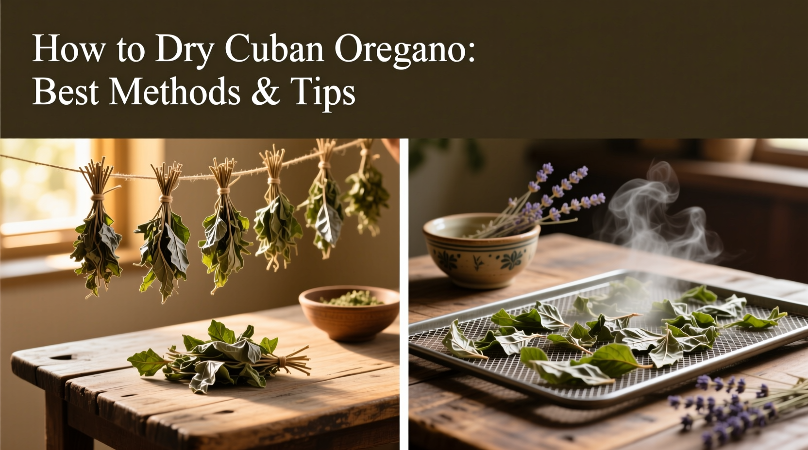 Dry Cuban Oregano: 3 Best Methods | TheHomeSprouts