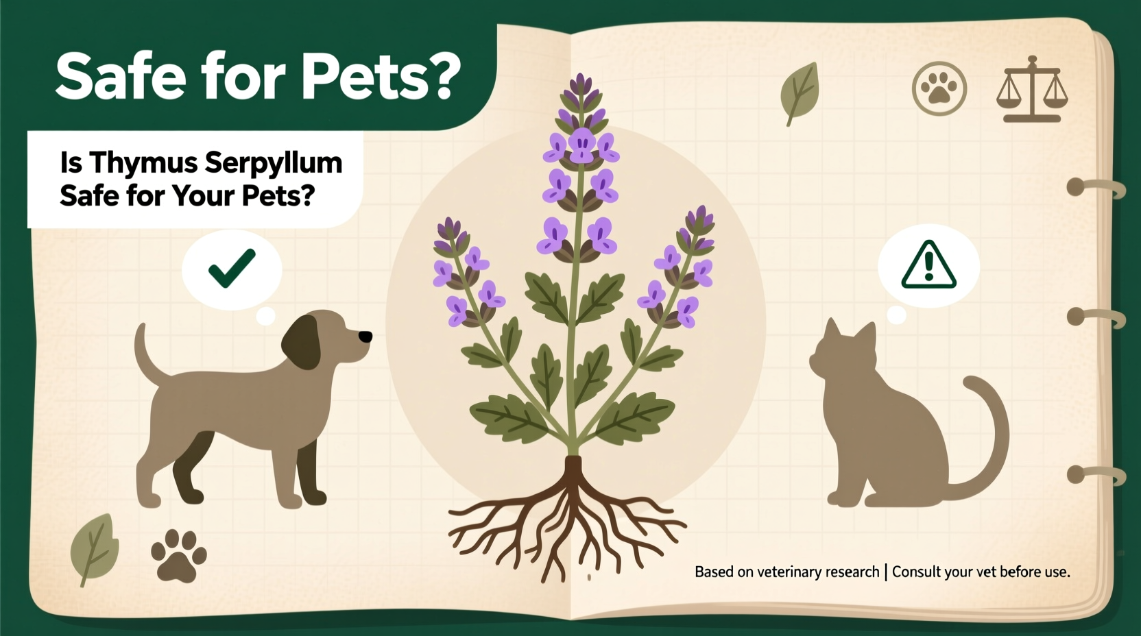 Is Thymus Serpyllum Safe for Your Pets?