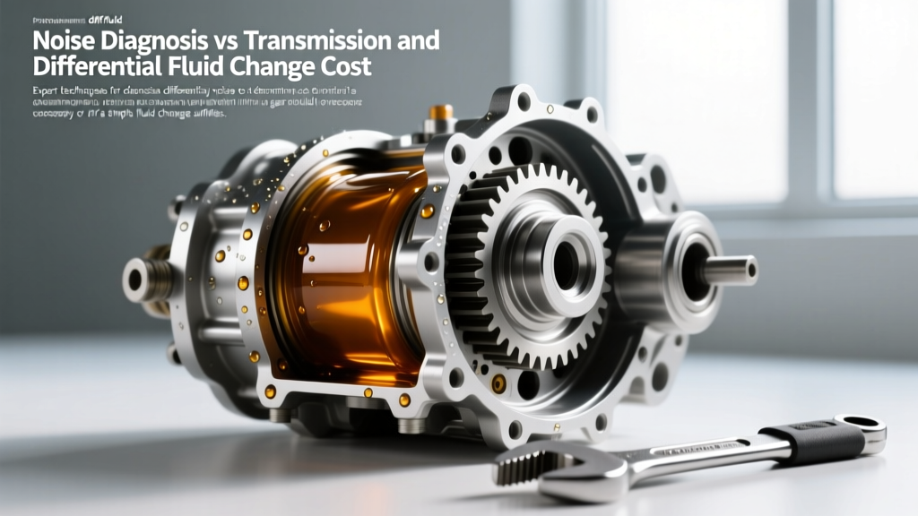 Noise Diagnosis vs Transmission and Differential Fluid Change Cost