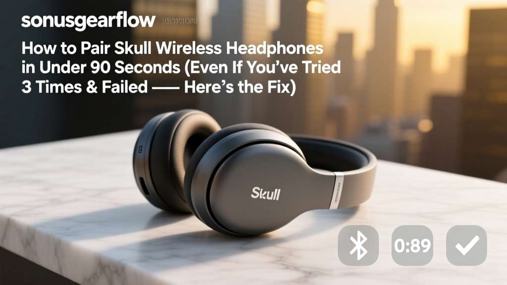How To Pair Skull Wireless Headphones (2026)