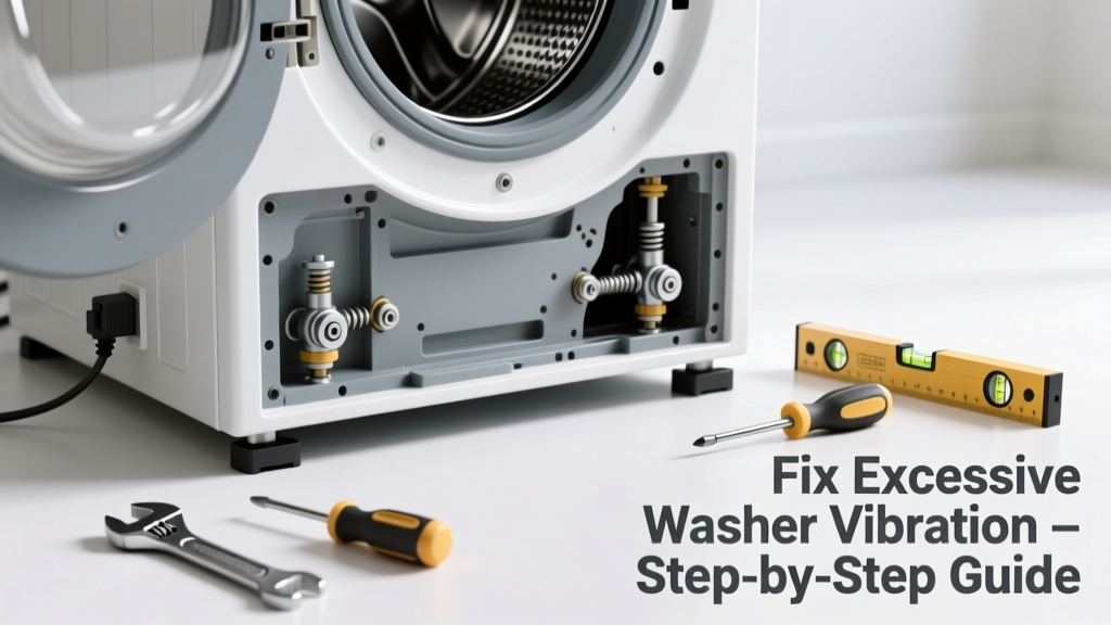 Fix Excessive Washer Vibration: Step-by-Step Repair Guide
