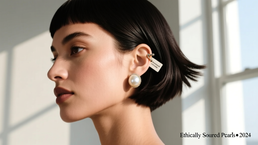 Pearl Earrings & Short Hair: Styling Guide 2024