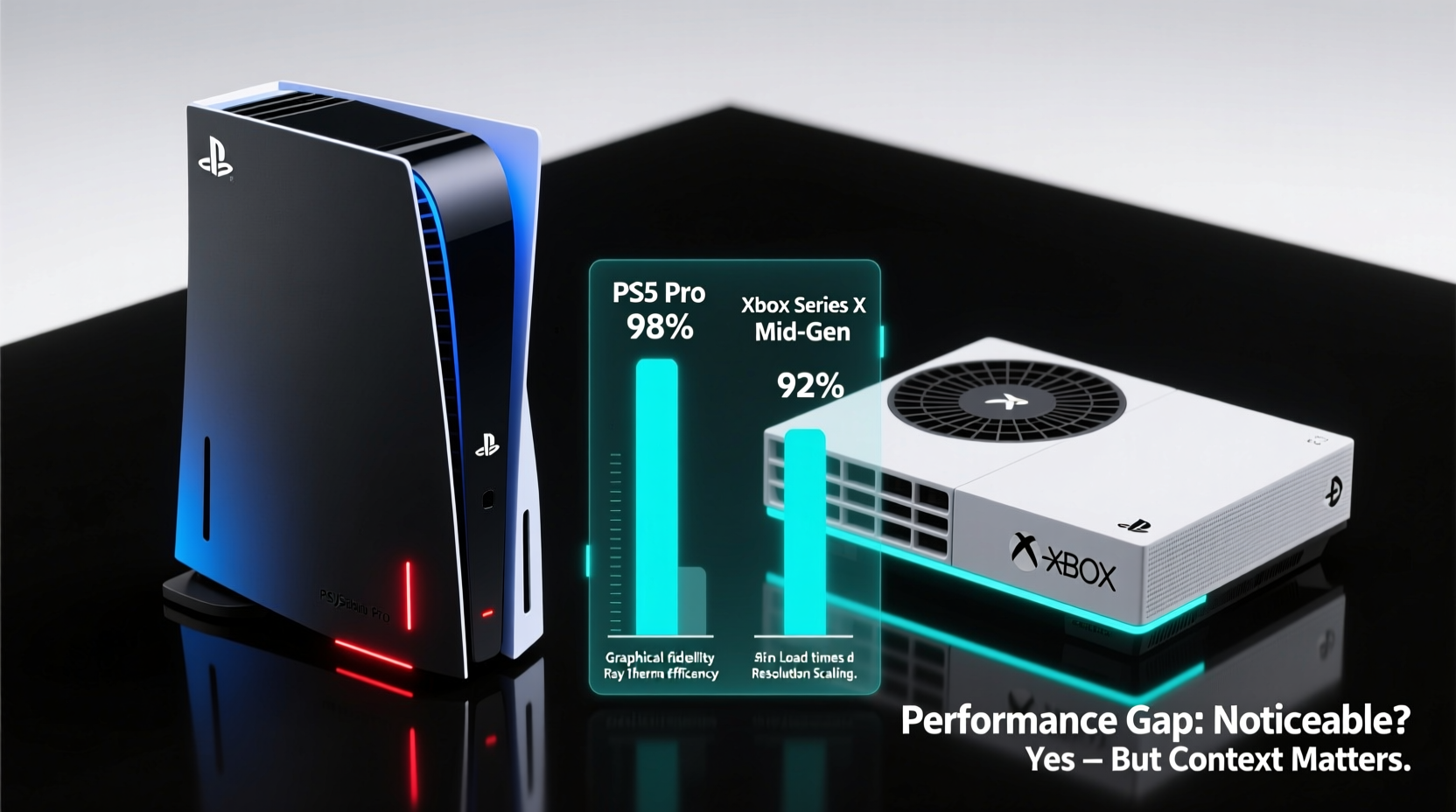ps5 pro vs xbox series x mid gen refresh comparison is the performance gap noticeable