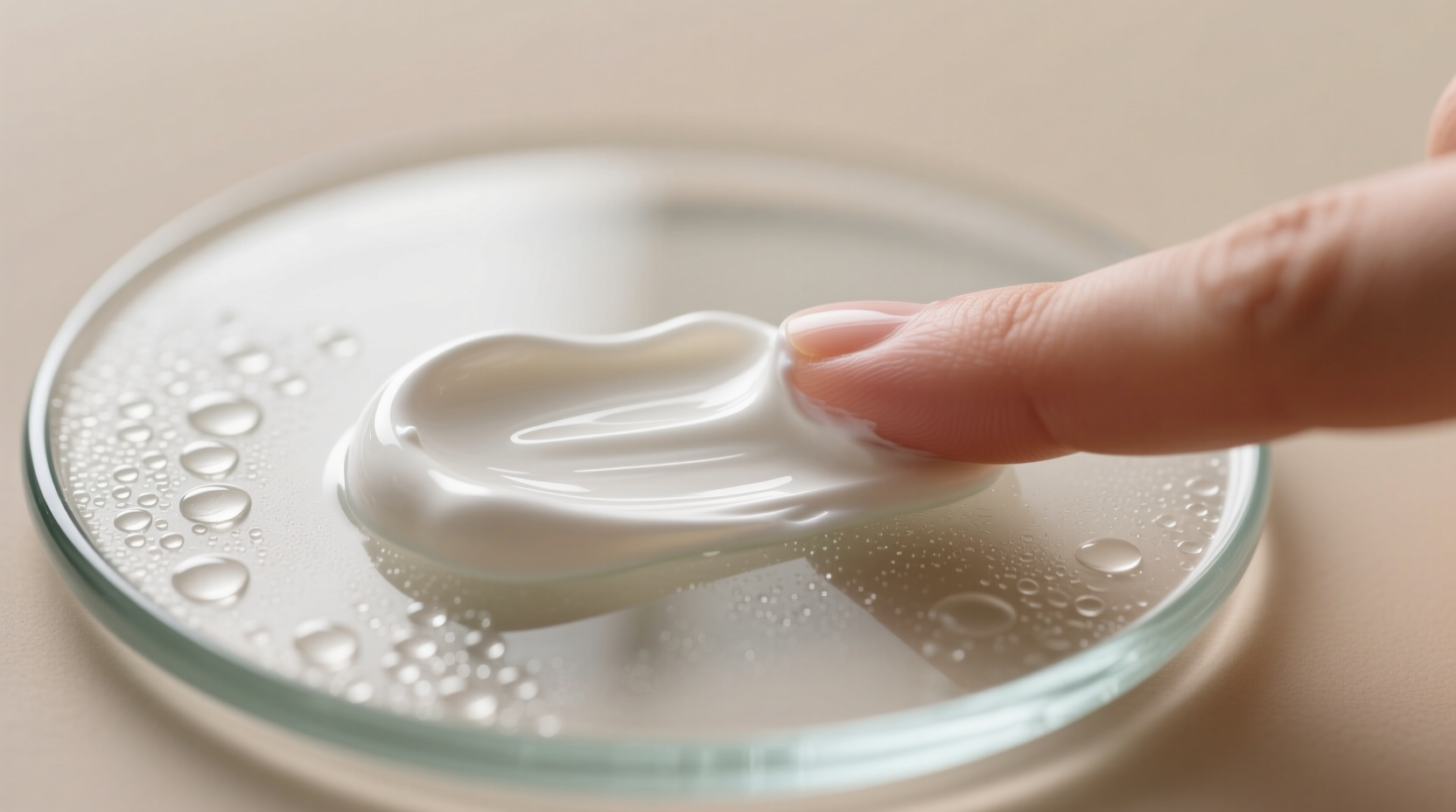 keep glass from fogging up with a bit of shaving cream