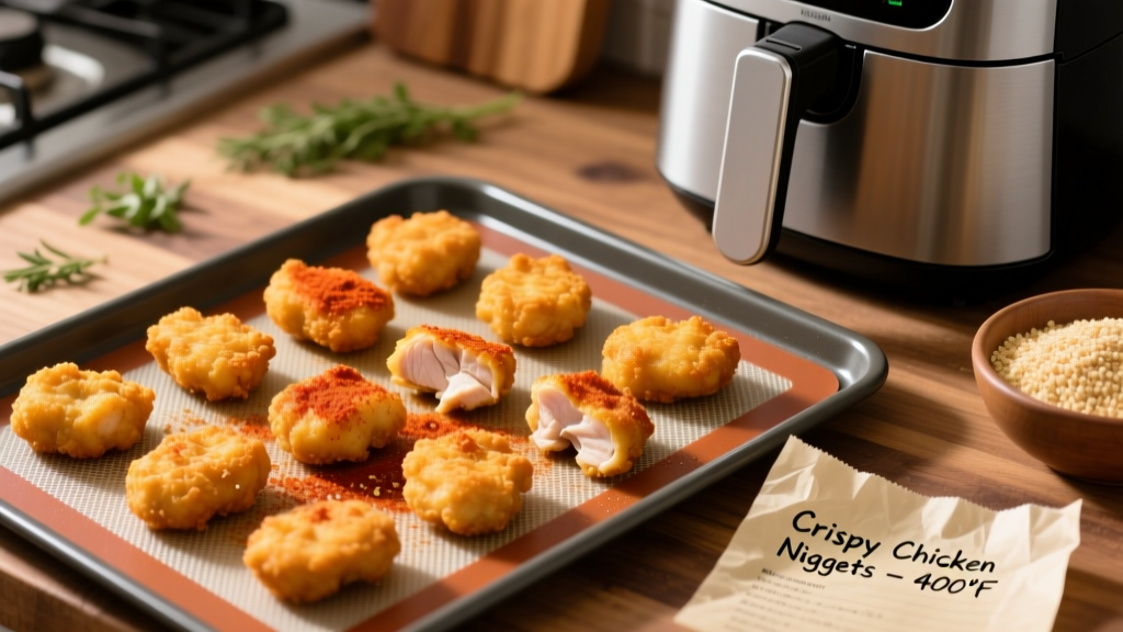 Best Air Fryer Temp for Chicken Nuggets (Crispy & Safe!)