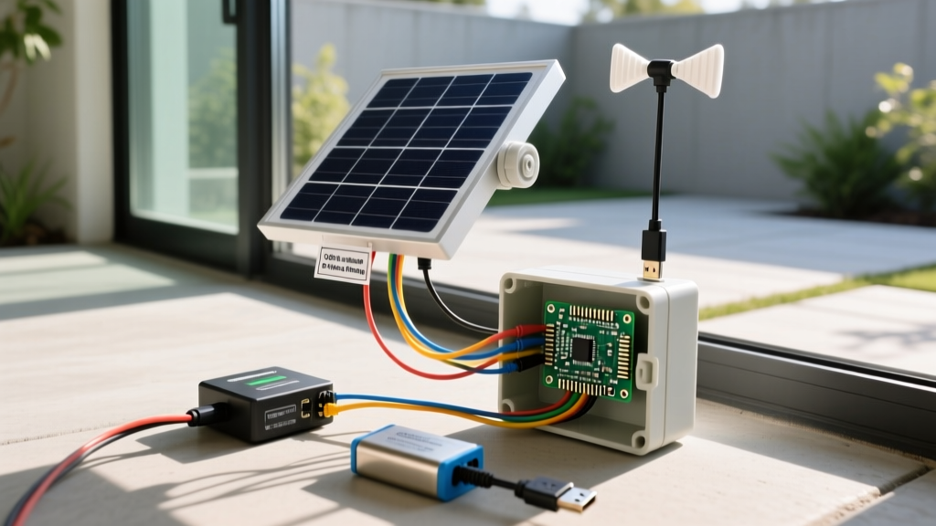 How to Size an IoT Solar Panel System for Remote ESP32 Telemetry