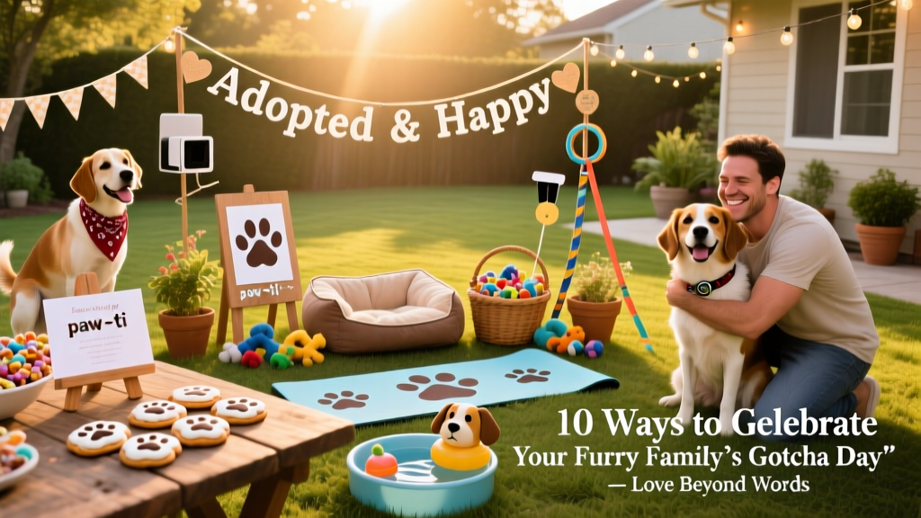 10 Ways to Throw a Tail-Wagging Good Dog Gotcha Day Party
