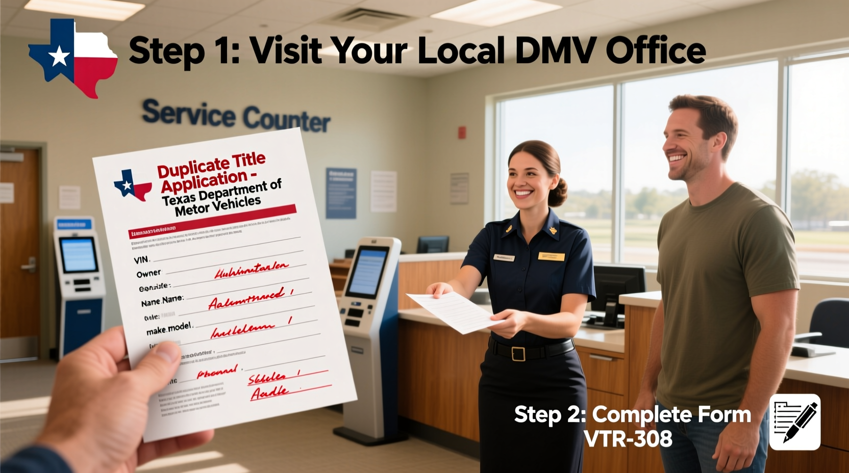 how to get a duplicate car title in texas