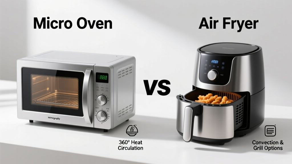 Microwave Oven vs Air Fryer: Key Differences