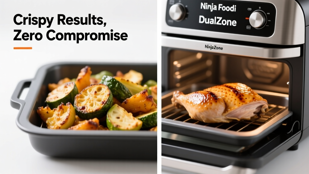 Ninja Foodi DualZone Review: Crispy, Oil-Free Results
