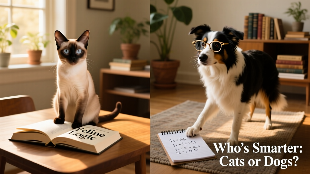 Who's Smarter: Cats or Dogs?