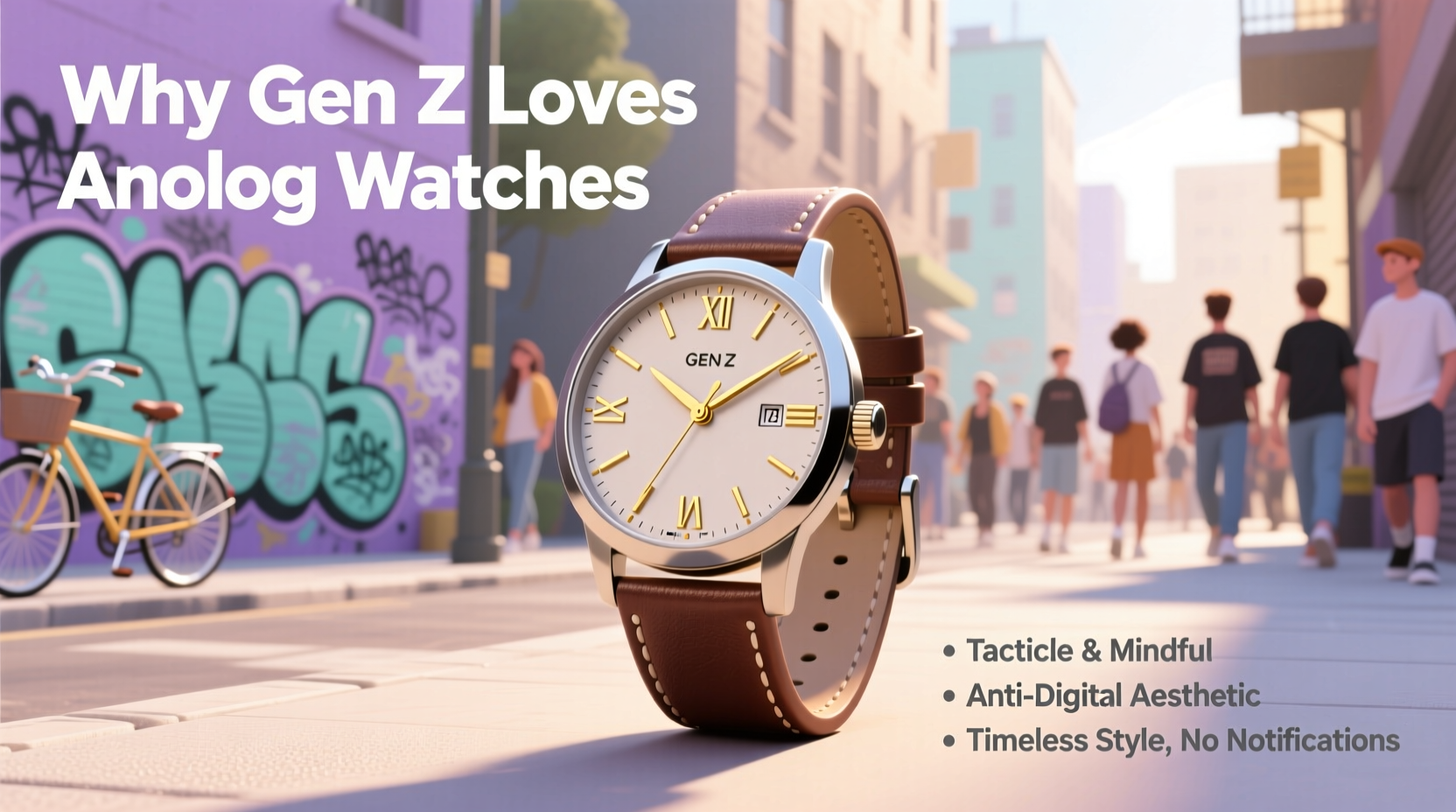why are analog watches gaining popularity among gen z users