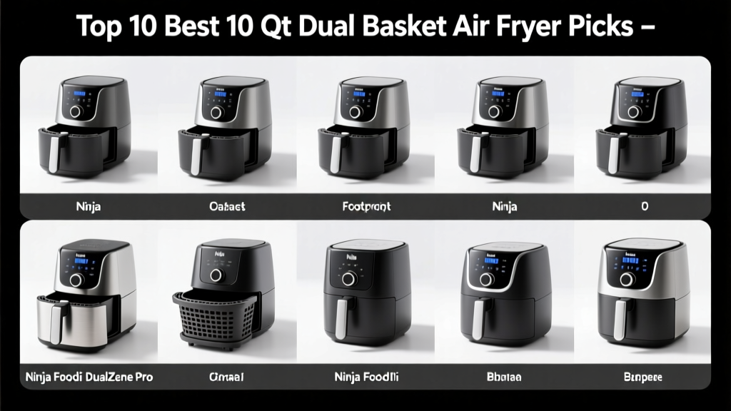 Best 10 Qt Dual Basket Air Fryer: Top Picks & Style Guide
