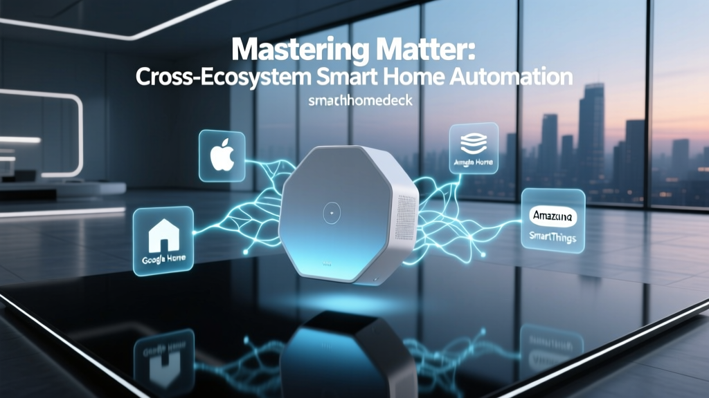 Mastering Matter: Cross-Ecosystem Smart Home Automation