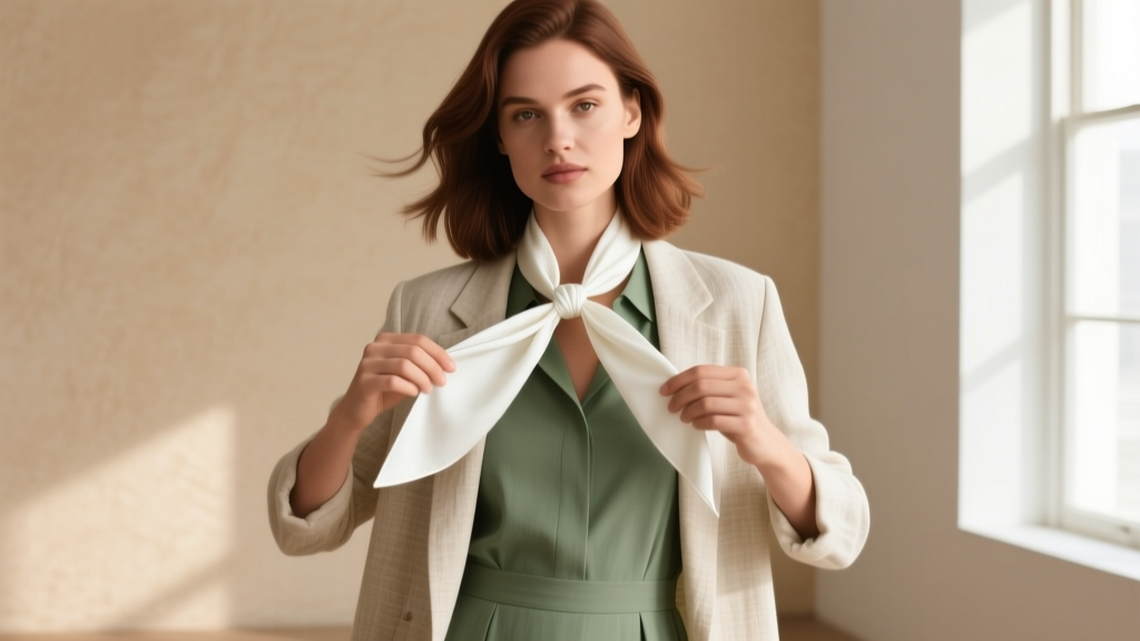 How to Tie a Pratt Knot: The Effortless Feminine Tie Hack