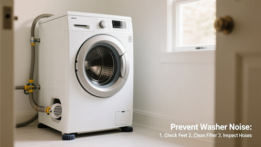 How to Prevent Your Washer from Making Noise