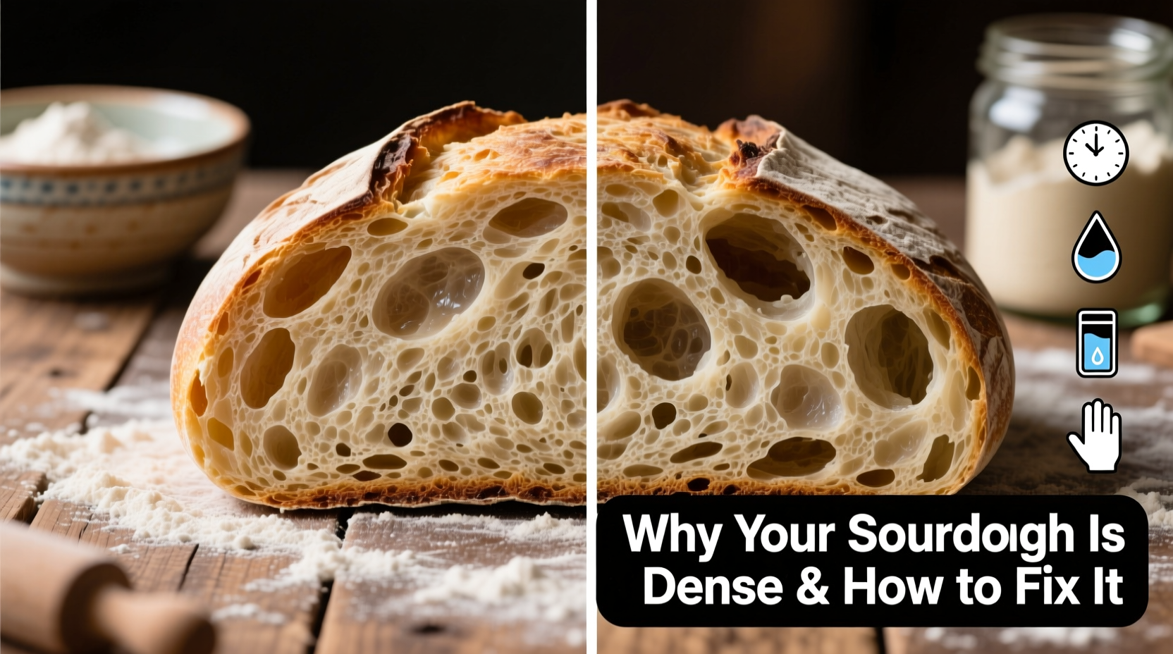 why is my sourdough bread too dense and how to achieve that perfect crumb