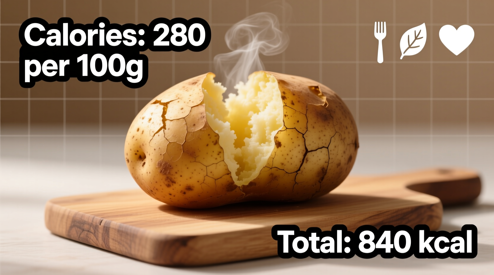 Large Baked Potato Calories: Exact Count & Nutrition Facts