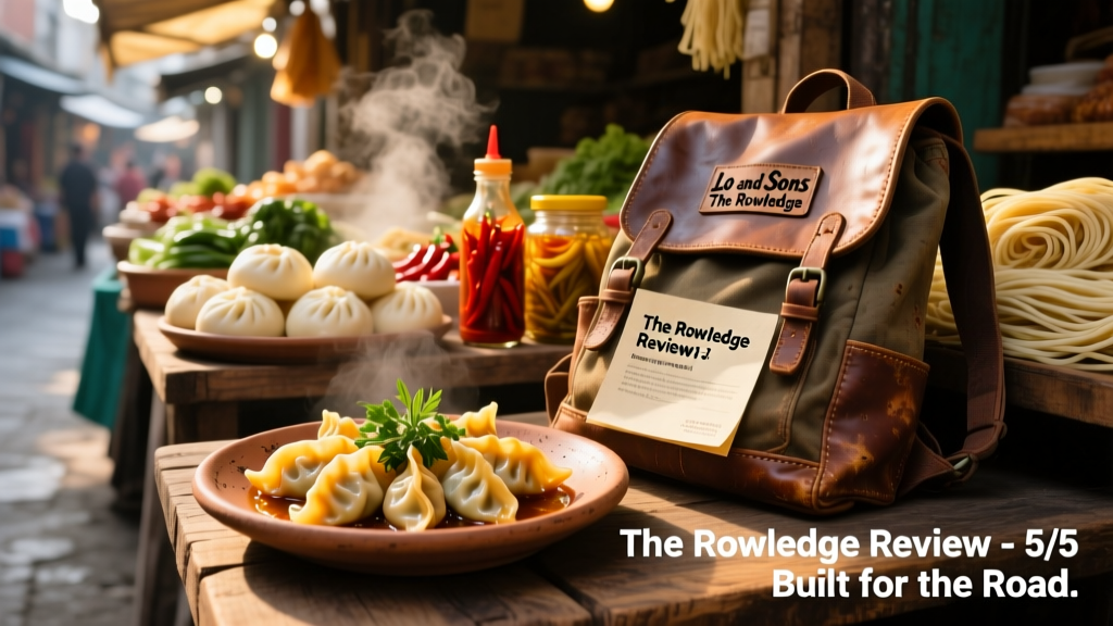 Lo & Sons The Rowledge Backpack Review: A Culinary Traveler’s Field Test Across 12 Countries