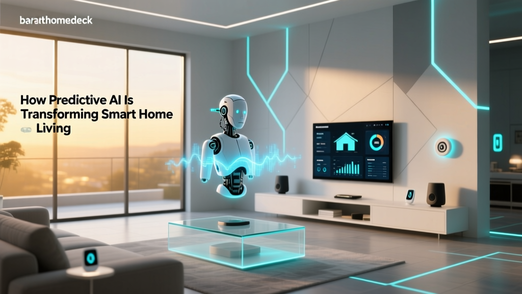 How Predictive AI Is Transforming Smart Home Living