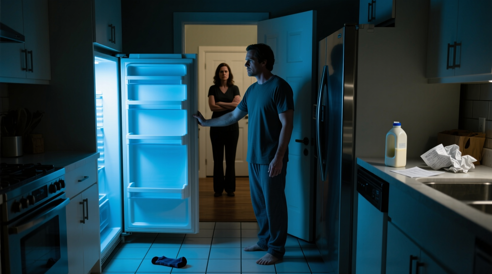 why does my boyfriend always leave the fridge door open behavioral habits decoded