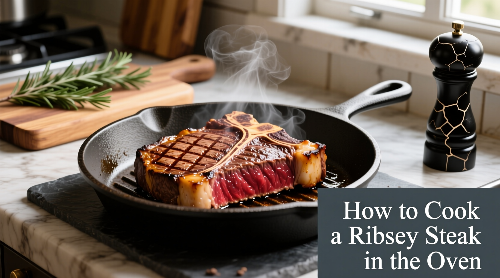 how to cook a ribeye steak in the oven