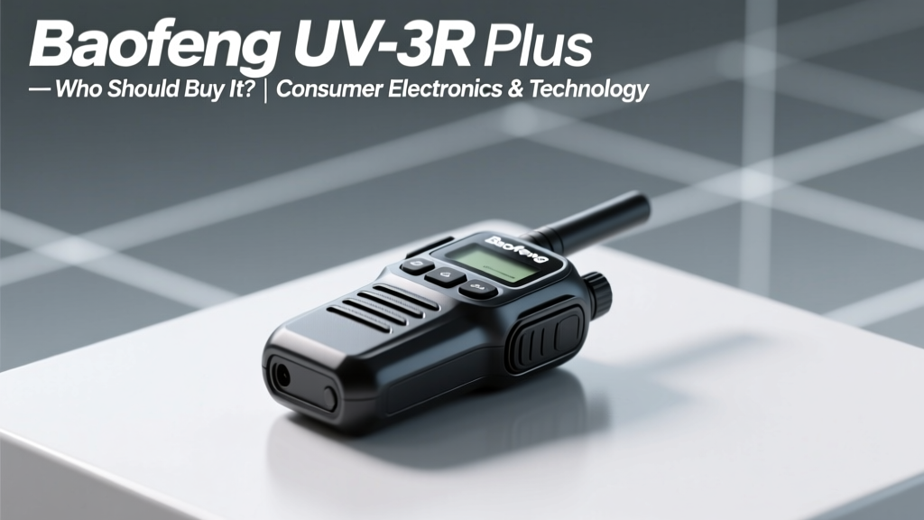 Baofeng UV-3R Plus: Who Should Buy It?