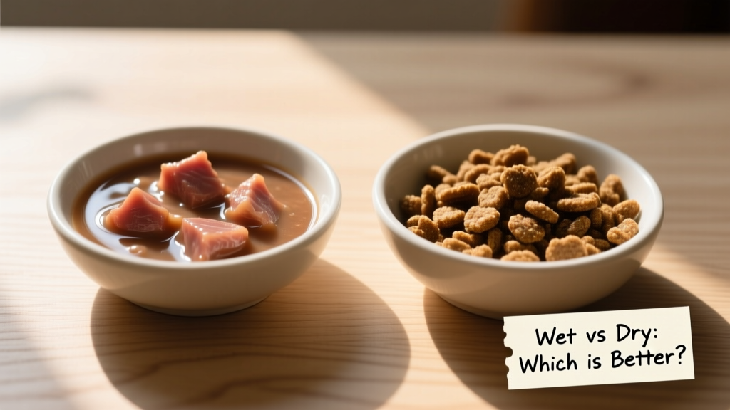 Wet vs dry cat food: Which is better?