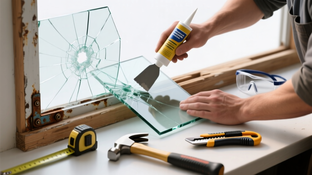 Fix Cracked Window Glass That Won’t Operate Properly