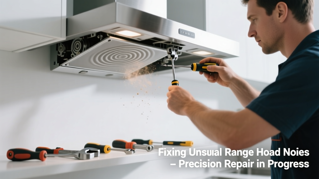 Fixing a Noisy Range Hood Making Unusual Sounds