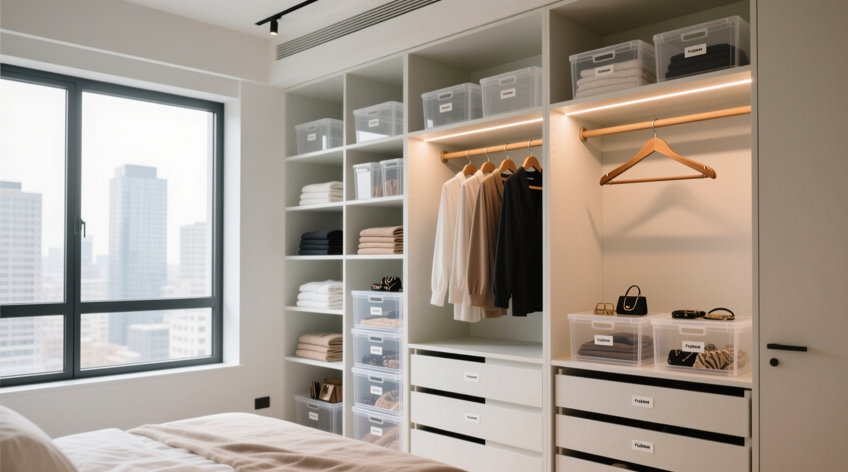 trending closet organizing features