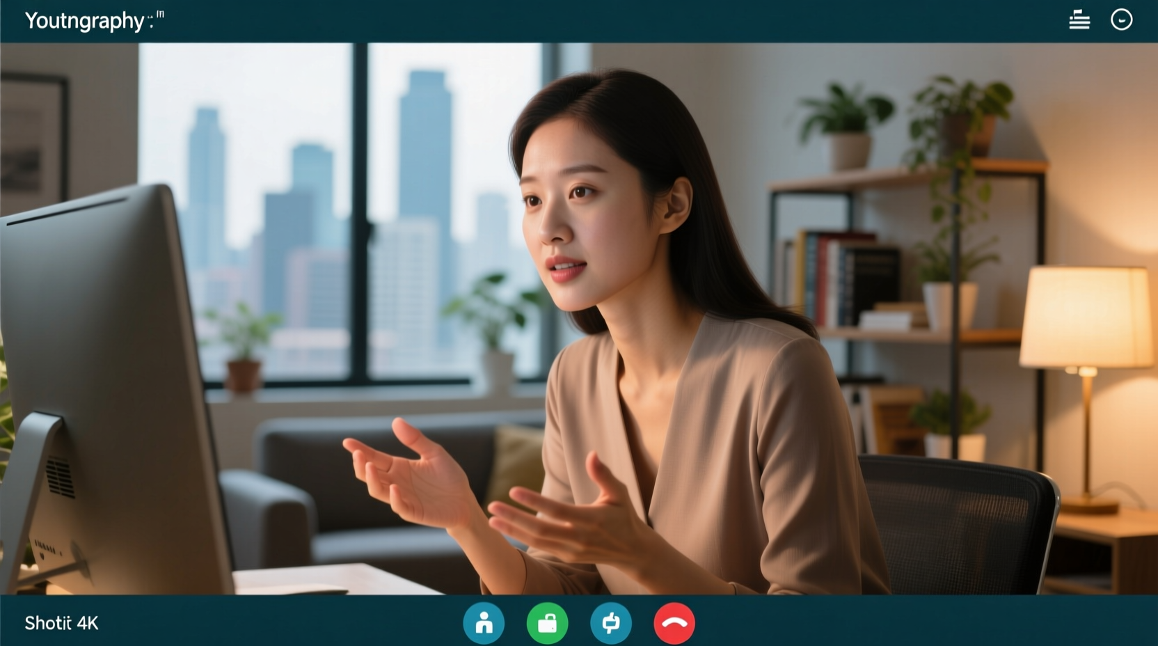 don t neglect your body language in a video chat interv