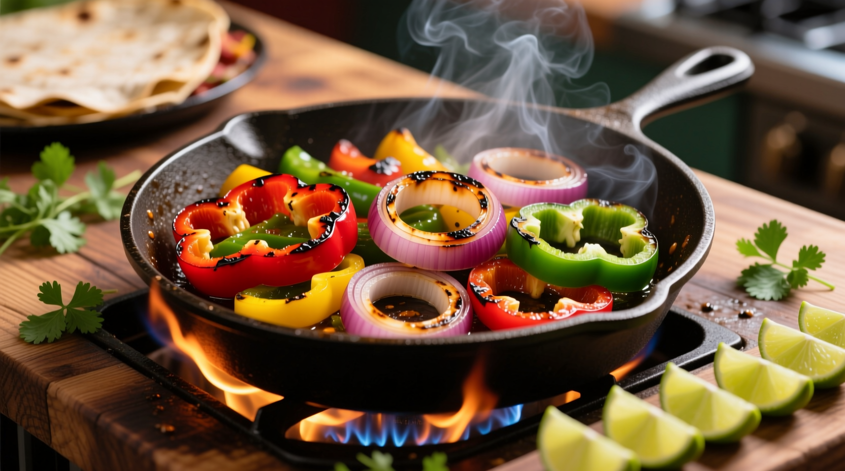 Perfect Fajita Vegetables: 20-Minute Restaurant Method
