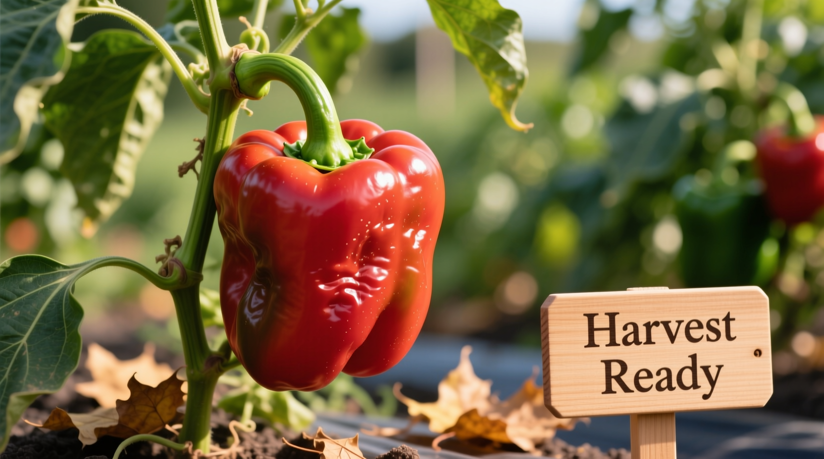 when to pick a bell pepper