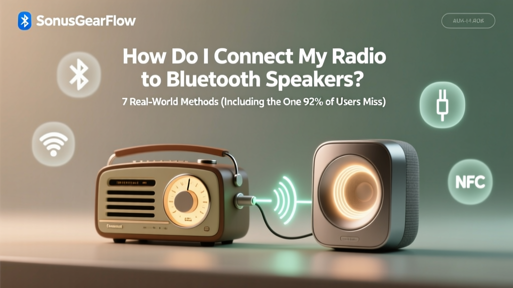 Connect Radio to Bluetooth Speakers (2026)