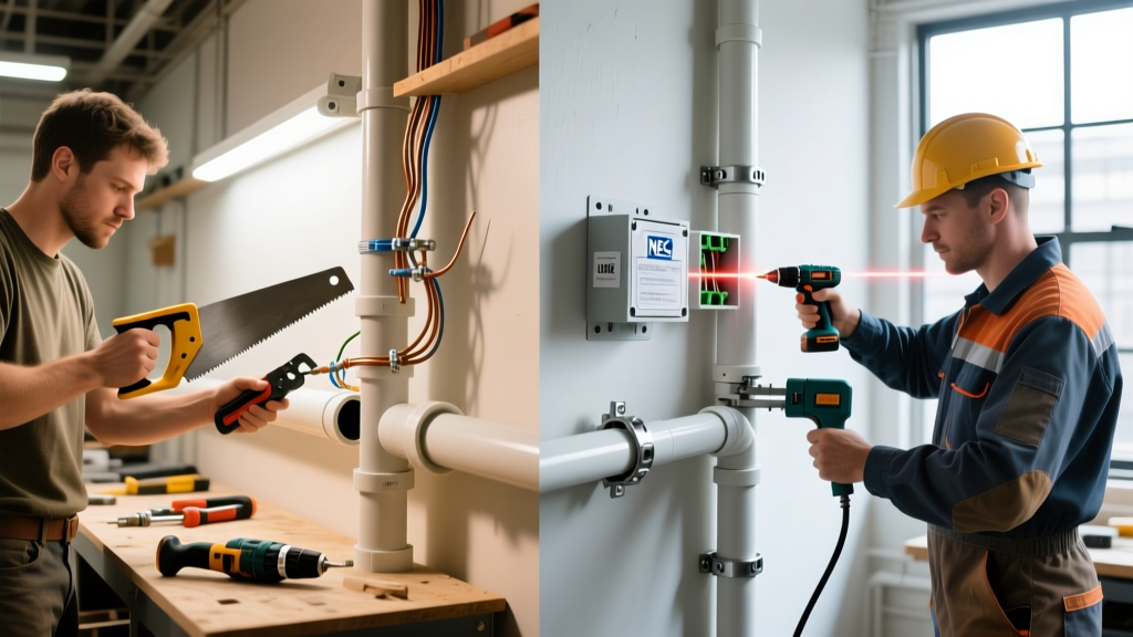 PVC Conduit for Electrical Wiring: DIY vs Pro Installation