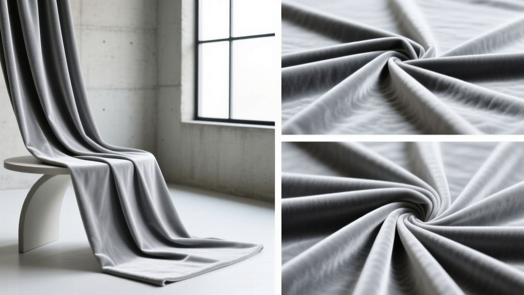 Light Gray Velvet Fabric: A Designer’s Guide to Luxe Texture