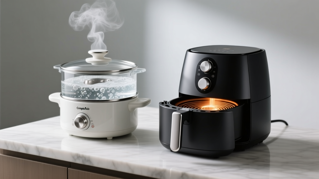 Steam Cooker vs Air Fryer: Key Differences