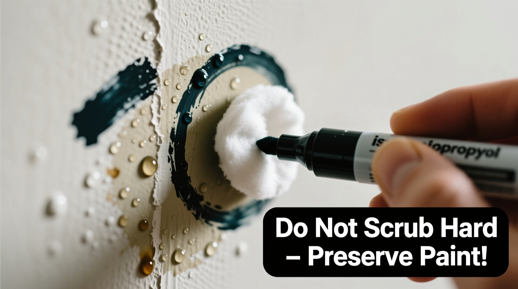 how to remove permanent marker from walls without repainting or damaging paint