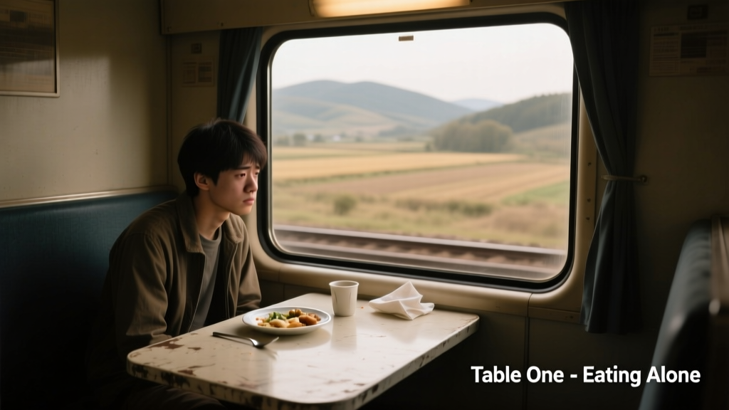 Eating Alone Terror Table One: A Logistics Analysis of Solo Dining Stress in High-Density Transit Hubs
